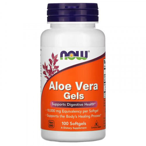 Алое вера NOW Aloe Vera м'які капсули №100