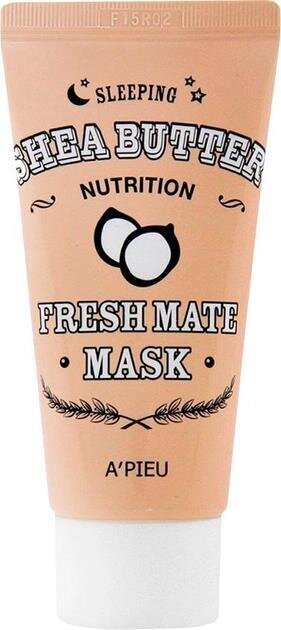Маска для обличчя A'Pieu Fresh Mate нічна з маслом ши , 50 мл