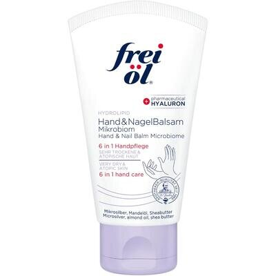 Бальзам для рук та нігтів Frei Ol Hydrolipid Мікробіом для дуже сухої атопічної шкіри, 75 мл