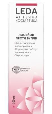 Лосьйон Leda проти вугрів, 100 мл