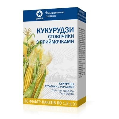 Кукурудзи стовпчики з приймочками по 1.5 г №20 у філ.-пак.
