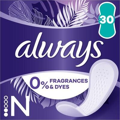 Прокладки щоденні Always Daily Fresh Normal без запаху, 30 штук