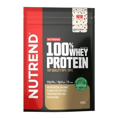Протеїн Nutrend 100% Whey Protein печиво-крем, 400 г