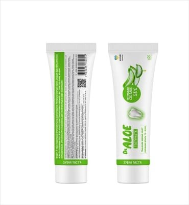 Зубна паста Dr. Aloe з алое, 100 мл