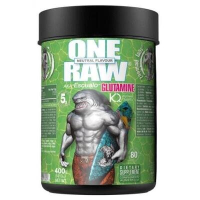 Глютамін Zoomad Labs One Raw Glutamine Без смаку, 400 г