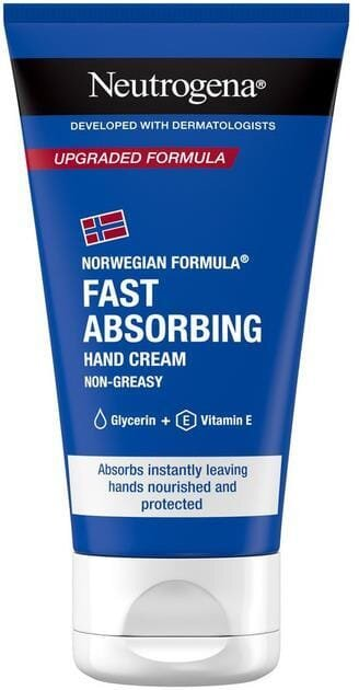 Крем для рук Neutrogena Норвезька формула швидкого вбирання, 75 мл