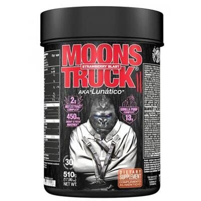 Передтренувальний комплекс Zoomad Labs Moonstruck II Pre-Workout полуничний крем, 510 г