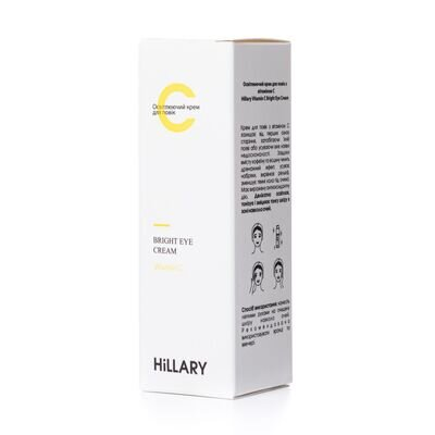 Крем для повік Hillary Vitamin С Bright Eye Cream Освітлюючий, 15 мл