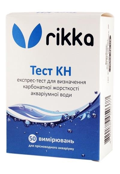 Тест KH Rikka для визначення карбонатної жорсткості акваріумної води