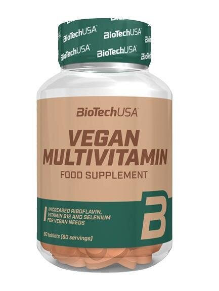 Вітаміни Biotech Vegan Multivitamin, 60 таблеток