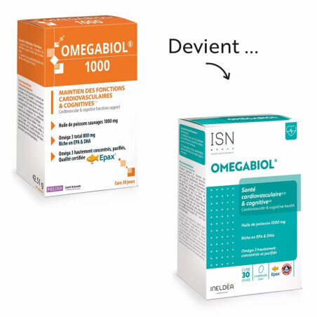 Омегабіол 1000 Ineldea Omegabiol 1000, 60 капсул