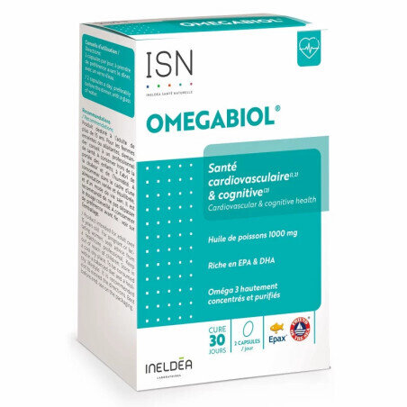 Омегабіол 1000 Ineldea Omegabiol 1000, 60 капсул