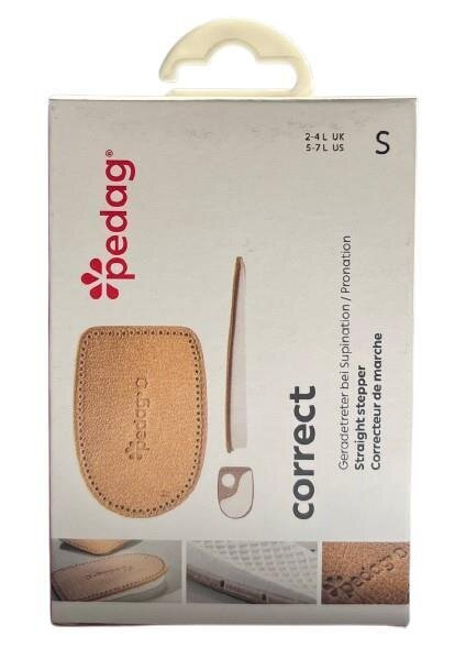 Підп'яточник Pedag Correct коригуючий, шкіряний, розмір S