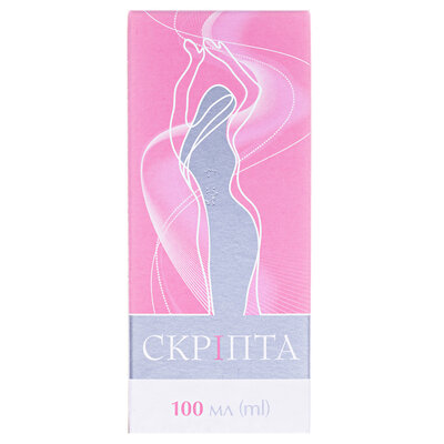Скріпта настойка по 100 мл у флак. (бан.)