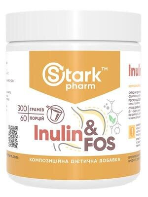 Пребіотик Stark Pharm Stark Inulin & Fos Prebiotic Complex, 300 г