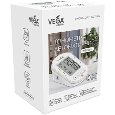 Тонометр Vega 2H Basic автоматичний
