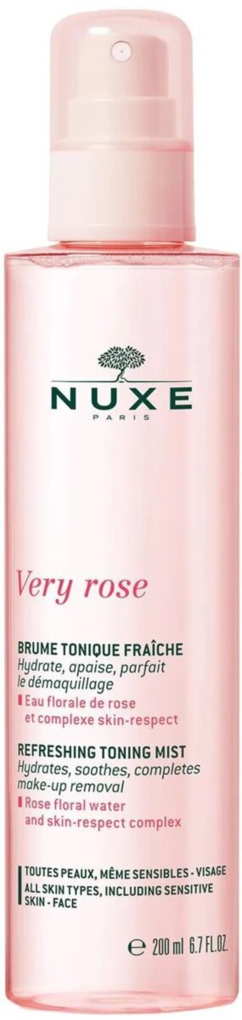 Міст Nuxe Very Rose Fresh тонізуючий освіжаючий, 200 мл