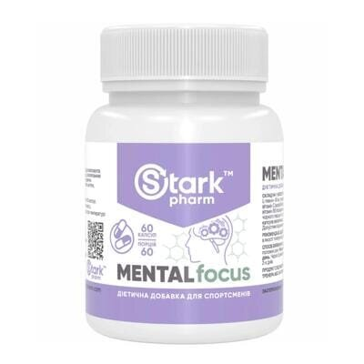 Концентрація мислення Stark Pharm Mental Focus, 60 капсул