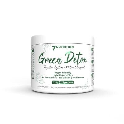 Комплекс для підтримки травлення 7Nutrition Green Detox Без смаку, 225 г