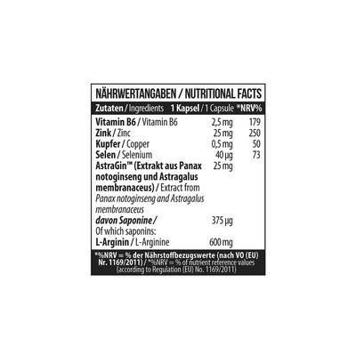 АргіЦинк Форте MST Nutrition ArgiZinc Forte, 60 капсул