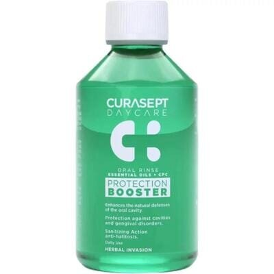 Ополіскувач для порожнини рота Curasept Daycare Protection Booster Herbal Invasion, трав'яний смак, 500 мл