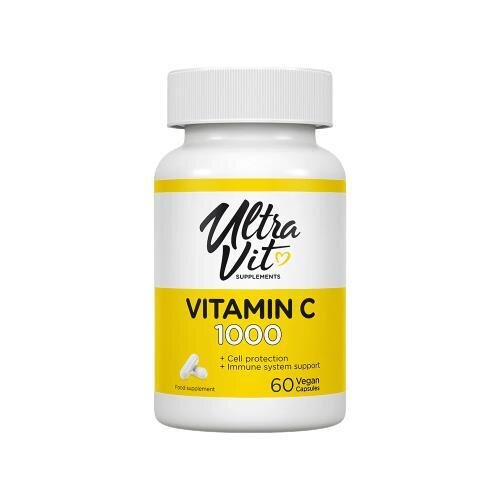 Вітамін C VPLab UltraVit Vitamin C 1000 мг, 60 капсул