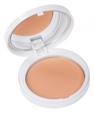 Пудра Eye Care Cosmetic компактна, колір світло-бежевий, 10 г