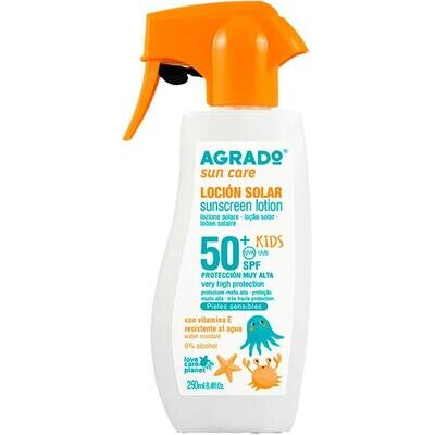 Лосьйон Agrado Kids сонцезахисний SPF50+ для дітей, 250 мл