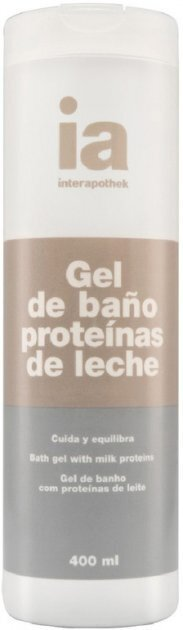 Гель для душу Interapothek Milk protein живильний з молочними протеїнами, 750 мл