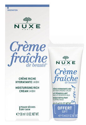 Набір Nuxe Creme Fraiche для обличчя та контуру очей (крем-фреш 30 мл + крем-фреш 3 в 1 15 мл)