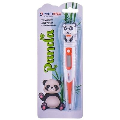 Термометр медичний Paramed Panda цифровий з гнучким наконечником