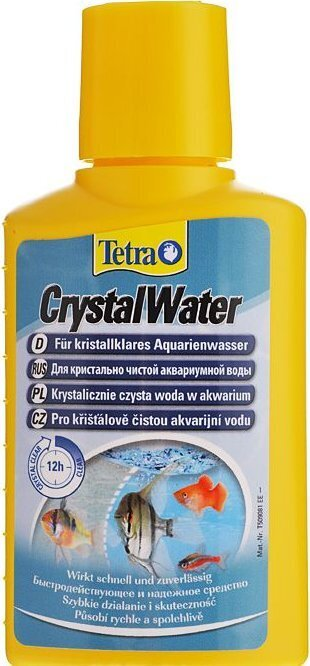 Засіб для догляду за водою Tetra Aqua Crystal Water від помутніння, 100 мл