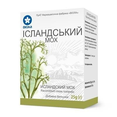 Фіточай Віола Ісландський мох по 25 г в пач.