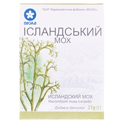 Фіточай Віола Ісландський мох по 25 г в пач.