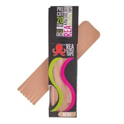 Кінезіо тейп REA TAPE Octopus 5 см х 30 см, бежевий