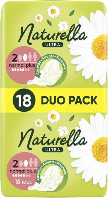 Прокладки гігієнічні Naturella Ultra Normal Plus 5 крапель, 18 шт