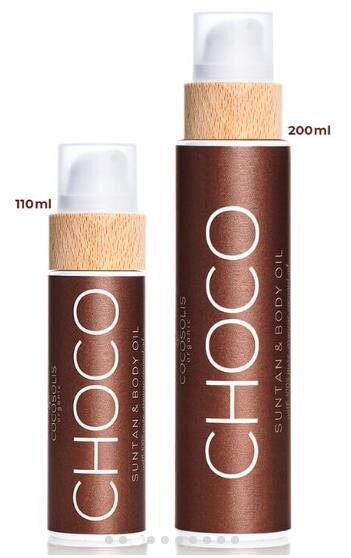 Олія для засмаги Cocosolis Choco Suntan & Body Oil аромат шоколаду, 200 мл
