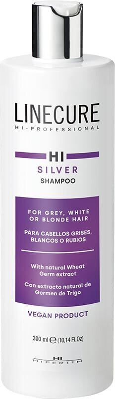Шампунь Hipertin Linecure Silver для сивого та світлого волосся, 300 мл