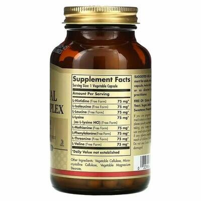 Комплекс амінокислот Solgar Essential Amino Complex вег. капсули №90