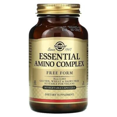 Комплекс амінокислот Solgar Essential Amino Complex вег. капсули №90