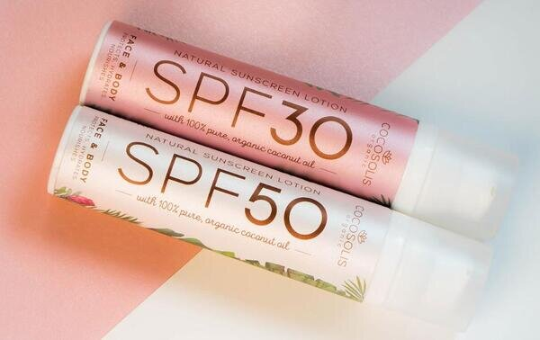 Сонцезахисний лосьйон Cocosolis SPF30 Natural Sunscreen, 100 мл