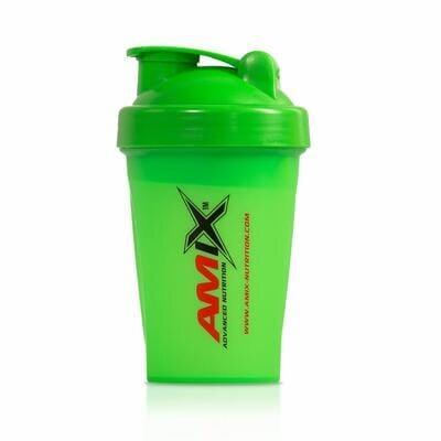 Шейкер Amix Nutrition Mini Shaker неоновий зелений, 400 мл