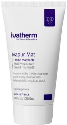 Крем для обличчя Ivatherm Ivapur Mat матуючий для комбінованої та жирної шкіри, 40 мл