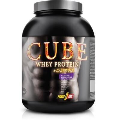 Протеїн Power Pro Cube Whey Protein лісові ягоди, 1 кг
