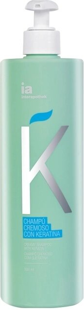 Шампунь Interapothek Keratin для пошкодженого волосся з кератином, 500 мл