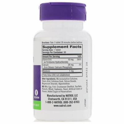 Мелатонін Natrol Melatonin 1 мг, 90 таблеток