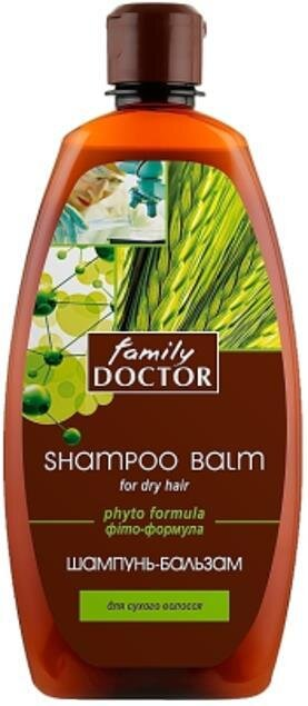 Шампунь-бальзам Family Doctor Фіто-формула для сухого волосся, 500 мл