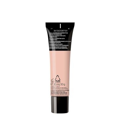Тональний флюїд La Roche-Posay Toleriane коригуючий, високої покривної здатності для чутливої шкіри , SPF25, відтінок 8, 30 мл