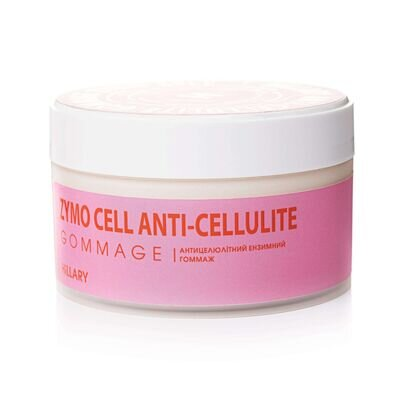 Гоммаж для тіла Hillary Anti-cellulite Gommage Zymo Cell Антицелюлітний ензимний, 200 мл