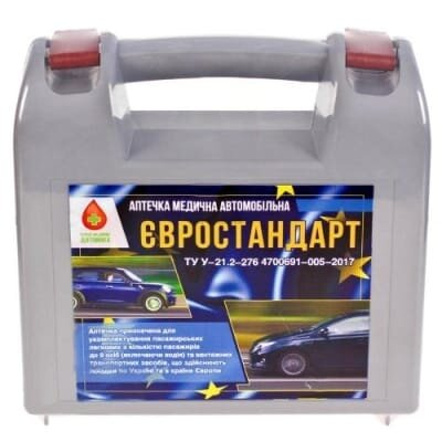 Аптечка медична автомобільна Євростандарт